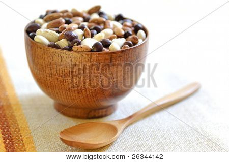 forskellige slags bønner