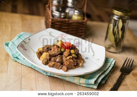 Tas Kebabi / Turkish Meat Food.