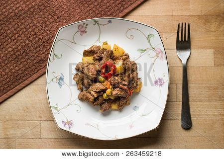 Tas Kebabi / Turkish Meat Food.