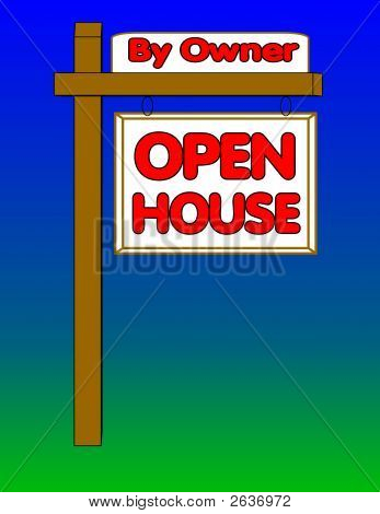 Open House By Owner Sign