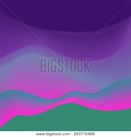 Colorful Geometric Background. Fluid Shapes Composition. Eps10 Vector.