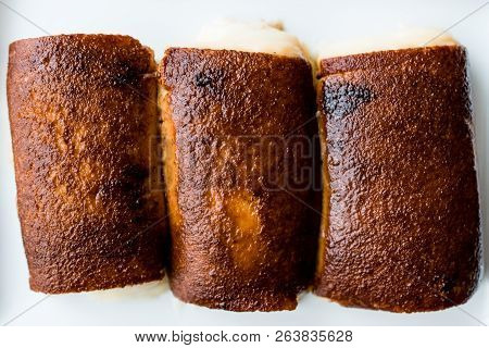 Turkish Traditional Desert Kazandibi / Milk Pudding