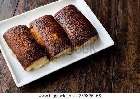 Turkish Traditional Desert Kazandibi / Milk Pudding