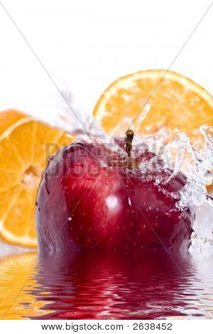 Apple og Orange Splash