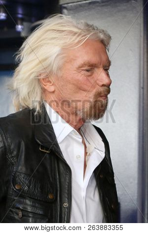 LOS ANGELES - OCT 16:  Sir RIchard Branson, Ben Harper at the Sir Richard Branson Star Ceremony on the Hollywood Walk of Fame on October 16, 2018 in Los Angeles, CA