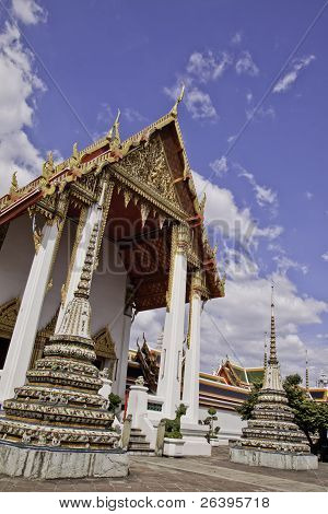 Pra-chetupon chrám Bangkok Thajsko