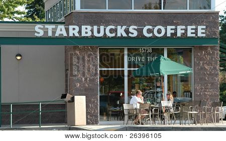 Starbucks kaffe.