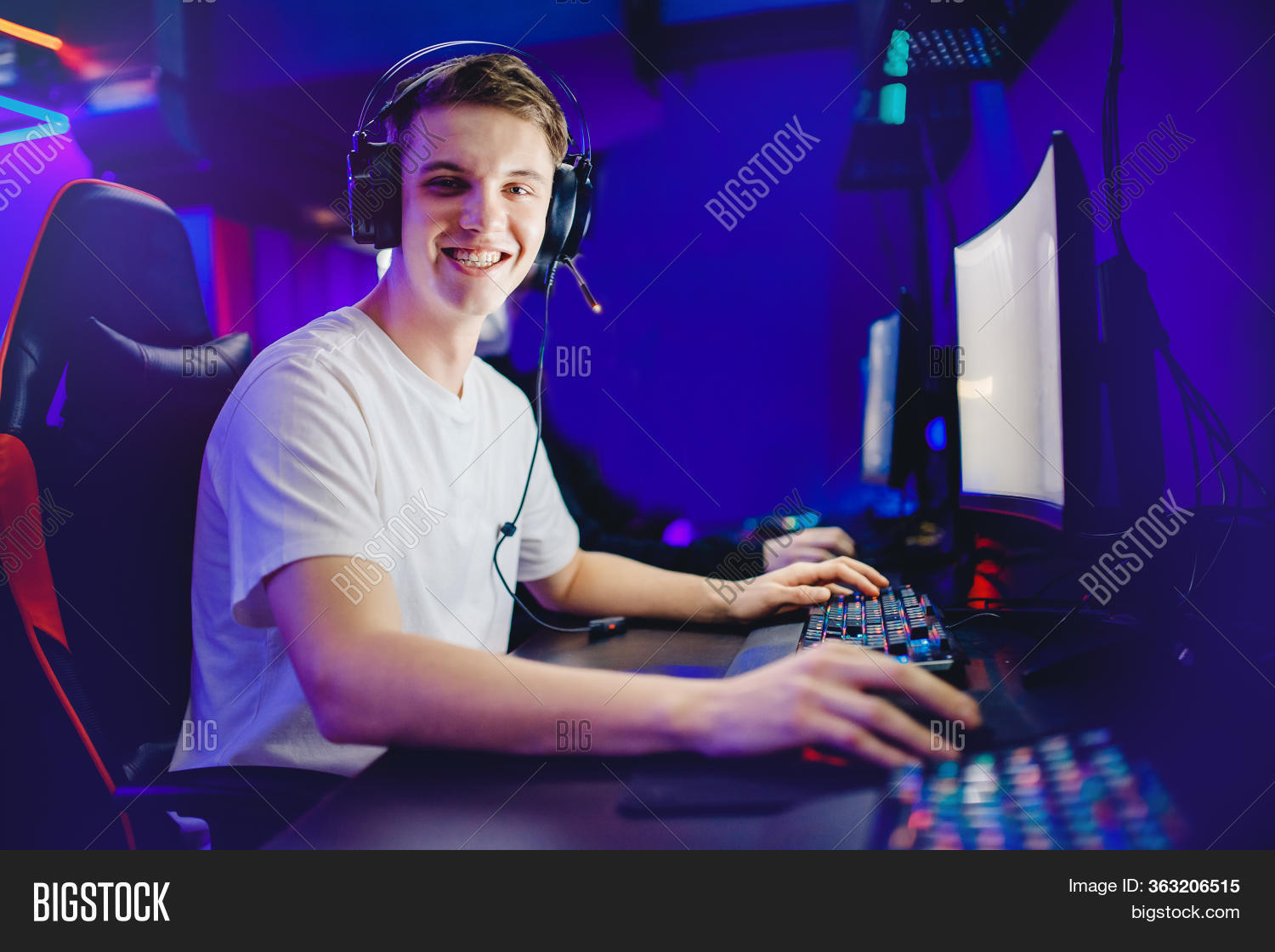 Professional Gamer Image & Photo (Free Trial) Bigstock