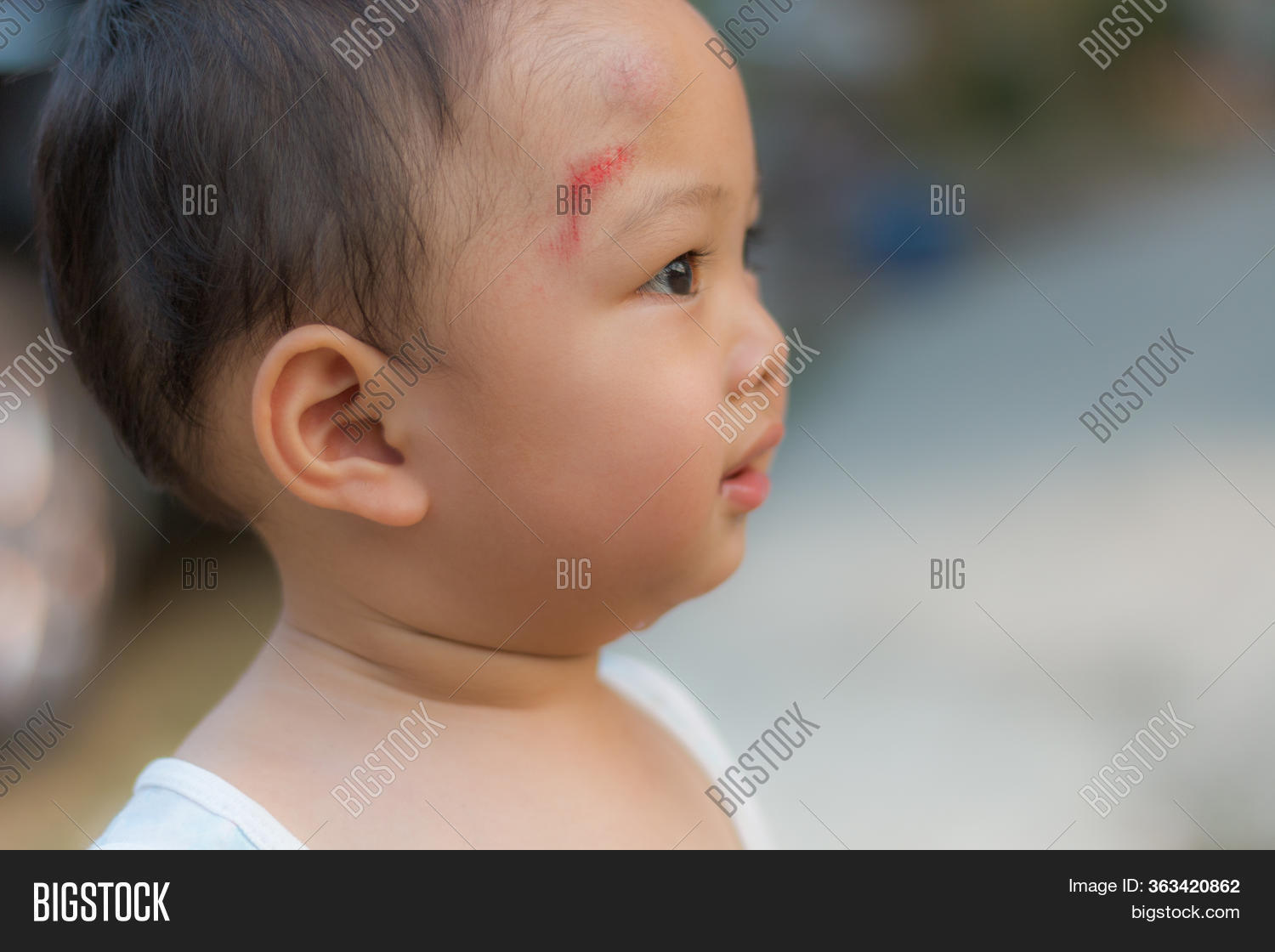 Adorable Black Haired Image Photo Free Trial Bigstock