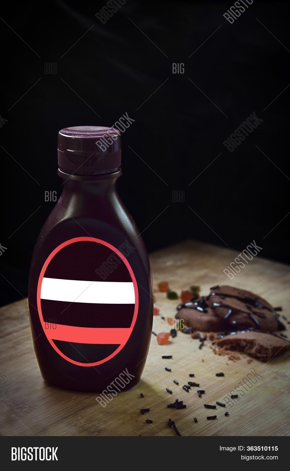 Chocolate Sauce Bottle Image & Photo (Free Trial) Bigstock