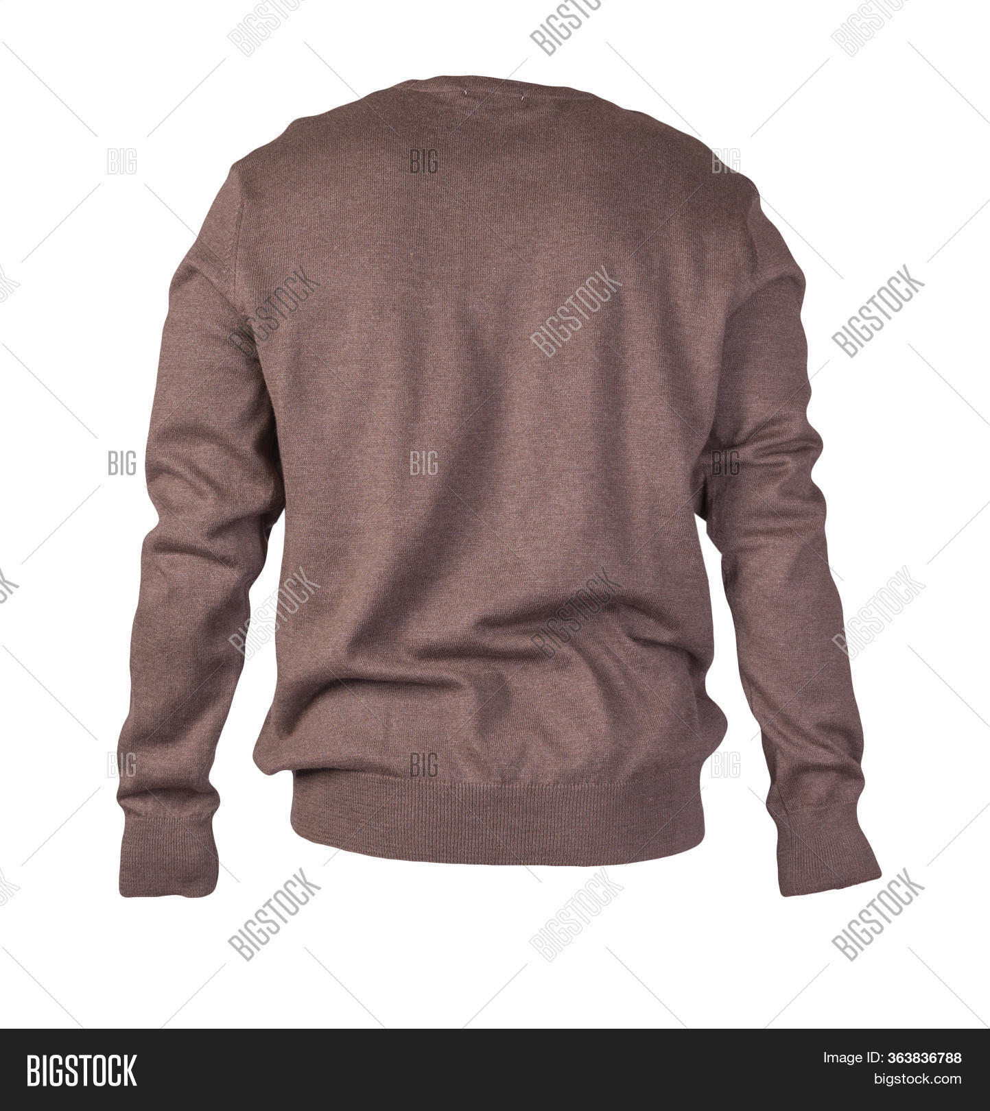 Knitted Brown Sweater Image Photo (Free Trial) Bigstock