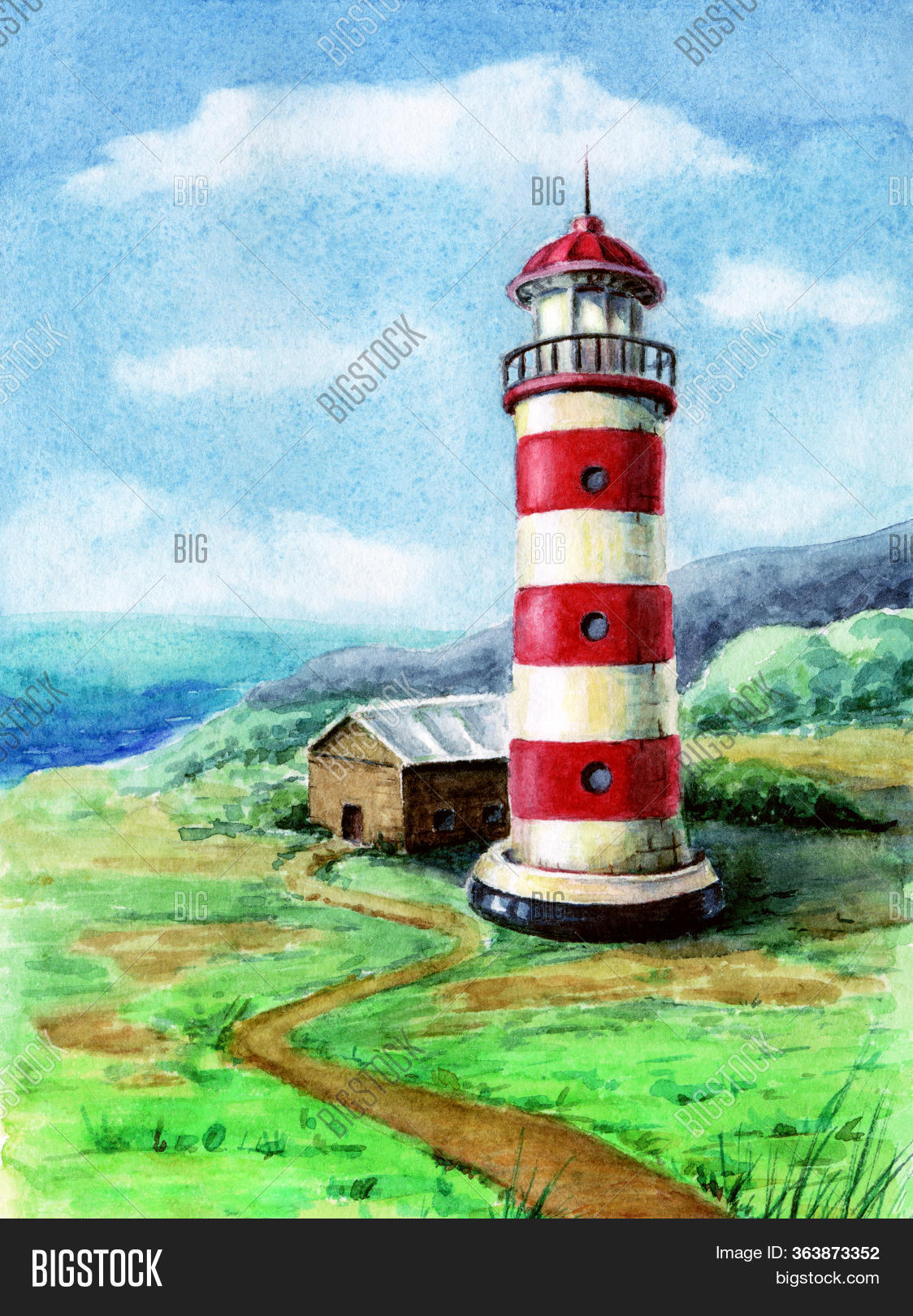 Seaside Landscape Image & Photo (Free Trial) | Bigstock