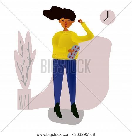 Girl Takes Pills Vector Photo Free Trial Bigstock Search for cartoon pills pictures, lovepik.com offers 294730 all free stock images, which updates 100 free pictures daily to make your work professional and easy. girl takes pills vector photo free