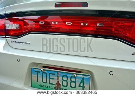 Pasig, Ph - May 13 - Dodge Charger At Hot Import Nights Car Show On May 13, 2018 In Pasig, Philippin