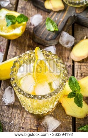 Homemade Ginger Lemonade