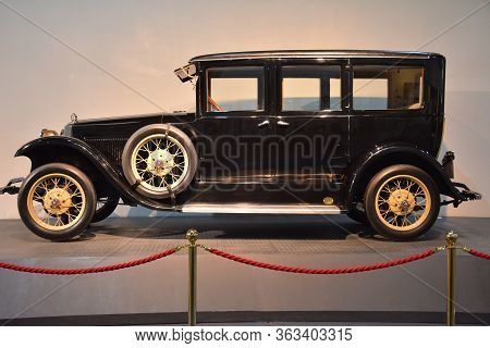 Quezon City, Ph - Apr. 28: 1924 Packard Single Six Touring Model 233 Owned By President Emilio Aguin