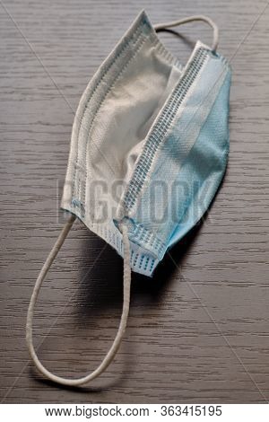 Protective Medical Face Mask Against Covid-19 Coronavirus Pandemic