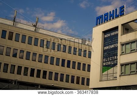 Stuttgart,germany - March 31,2020:bad Cannstatt These Are Old Office Buildings Of The Big Electronic