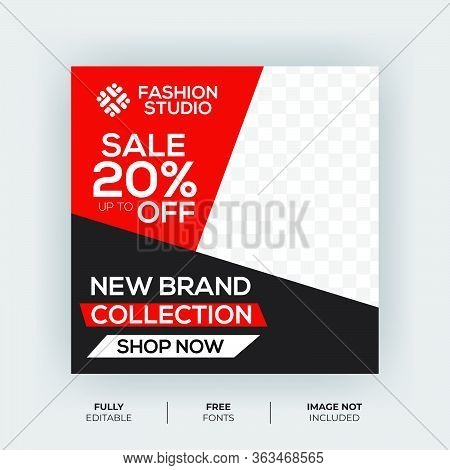 Abstract Unique Editable Modern Social Media Banner Template. Anyone Can Use This Design Easily. Pro