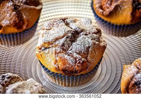 Traditional Abruzzese Soffione With Ricotta: Italian Pastry