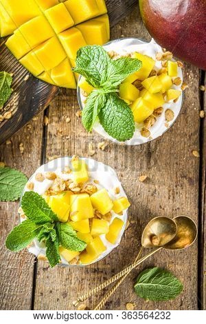 Mango Parfait Dessert