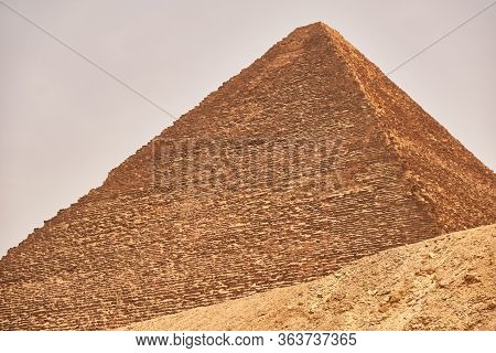 The Great Pyramid Of Giza In The Giza Pyramid Complex In Cairo, Egypt