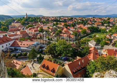 View Of The City Of Veszprem, In Hungary