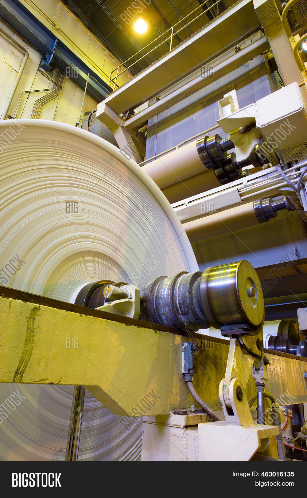 Big Rolls Paper Coming Image & Photo (Free Trial) Bigstock