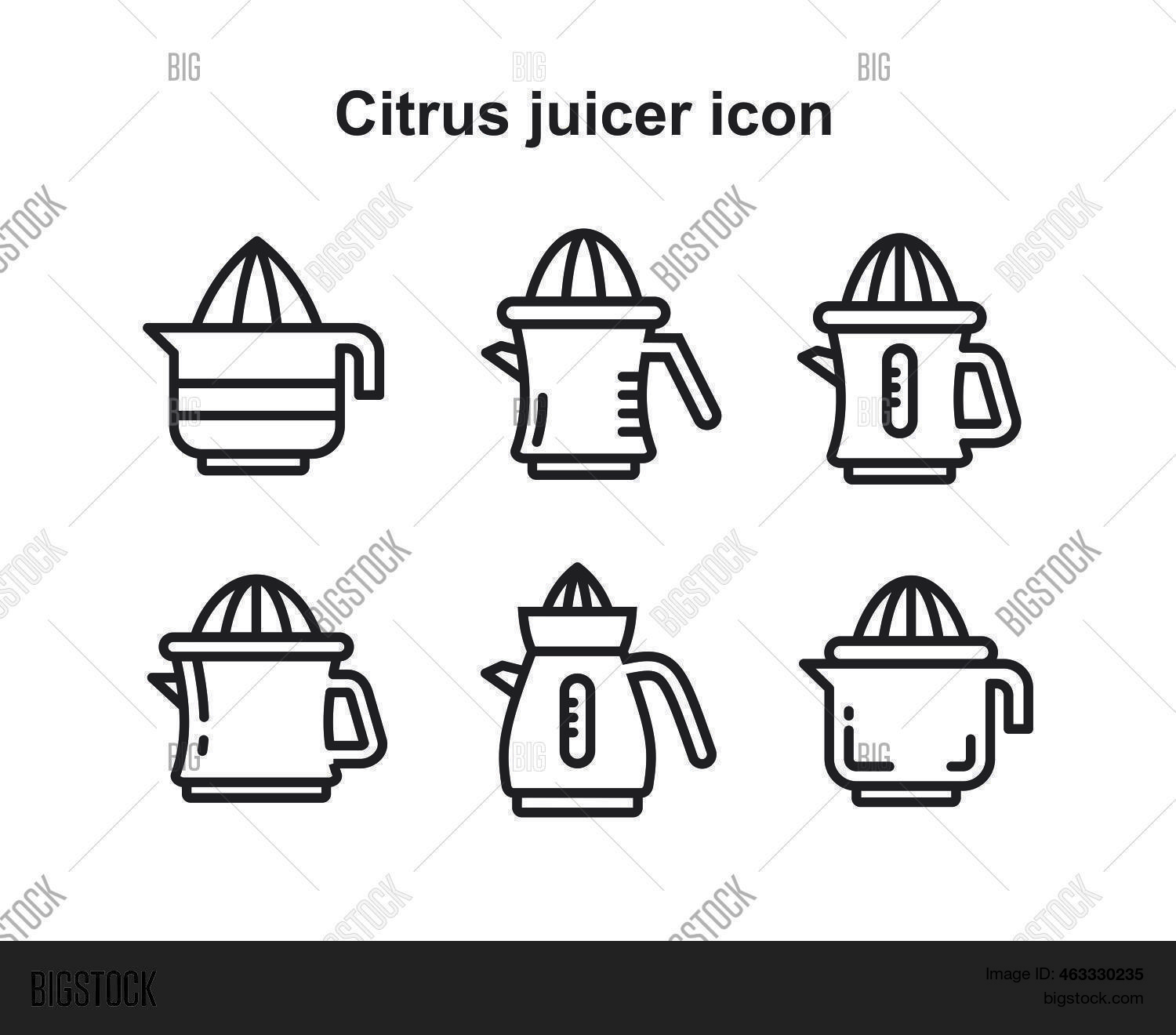 Citrus Juicer Icon Vector & Photo (Free Trial) Bigstock