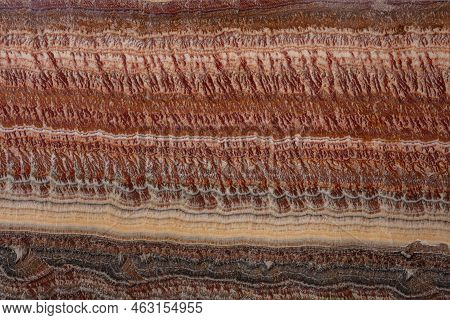 Onice Ruby Background, Texture In Beautiful Colors As Part Of Your Interior Projects. Slab Photo. So