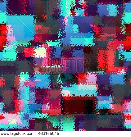 Pattern Of A Random Small Dots. Seamless Image