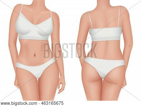 Female Body. Front Vector & Photo (Free Trial) | Bigstock