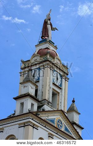 Christusstatue auf La Matriz