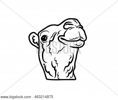 Camel Vector Or Illustration Animals Logo Drawing 3d Graphics Pets Wildlife Colorful Single Camel Si