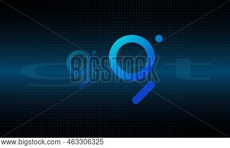 The Graph-grt Virtual Currency Images. 3d Illustrations.