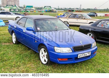 Moscow, Russia - July 6, 2012: Japanese Sedan Nissan Laurel (c35) At The Autoexotica Motor Show.