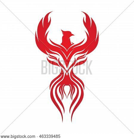 Phoenix Vector Icon Illustration