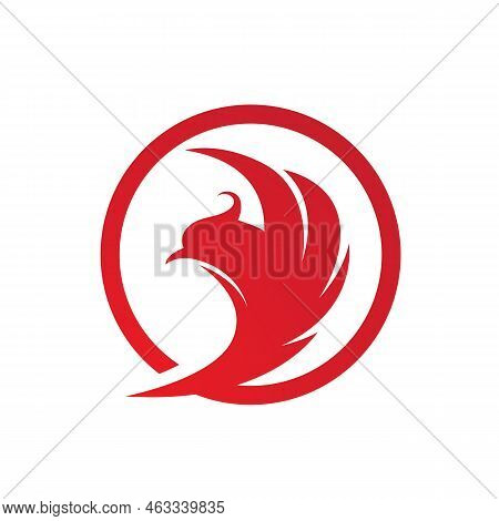 Phoenix Vector Icon Illustration
