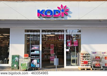 Witten, Germany - September 16, 2020: Kodi Discount Shop In Downtown Witten, Germany. Kodi Is A Germ