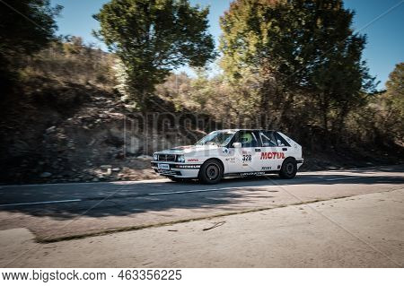 Novella, Corsica, France - 7th October 2022: Jean-louis Lacassagne And Jean Lacassagne Compete In Th