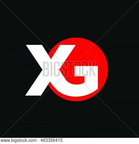 Xg Comnay Name Initial Letters Monogram. Xg Brand Icon.