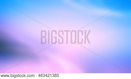 Abstract Color Illustration With A Blurry Gradient. Design For Backgrounds, Wallpapers, Banner Cover