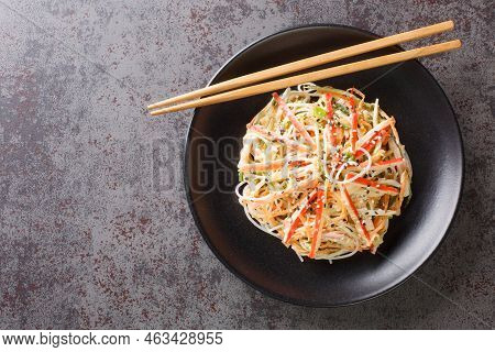 Kani Or Kanikama Salad Is A Japanese Crab Salad That Is A Delicious Mix Of Crab Meat Crunchy Cucumbe