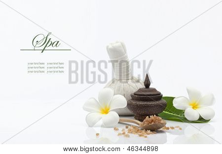 บนพื้นสีขาว