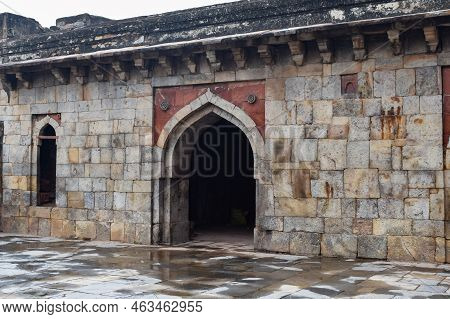 Mughal Architecture Inside Lodhi Gardens, Delhi, India, Beautiful Architecture Inside The The Three-