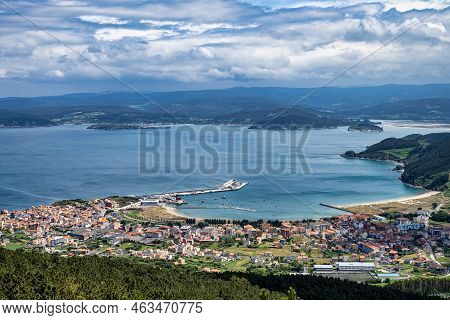 Scenic Galician Panorama Along The Road To San Andres De Teixido, A Coruna Province, Galicia. Ruta D