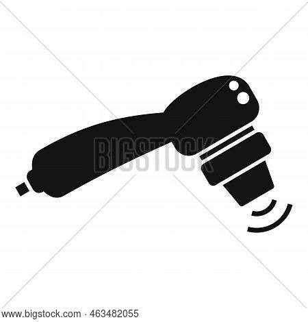 Ultrasound Therapy Icon Simple Vector. Physio Massage. Doctor Treatment
