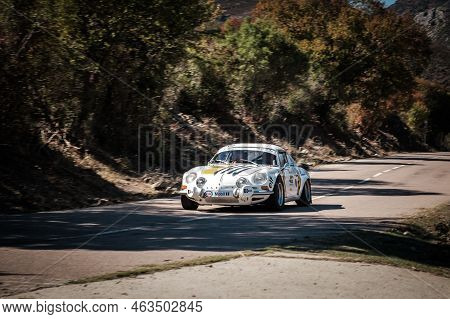 Novella, Corsica, France - 7th October 2022: Philippe-michel Arnaud And Sylvain Defours Compete In T