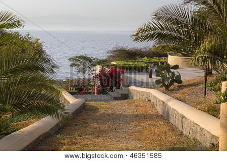 Bredden af Langano sø