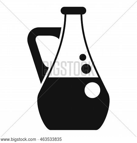 Gmo Oil Icon Simple Vector. Dna Food. Medicine Gene